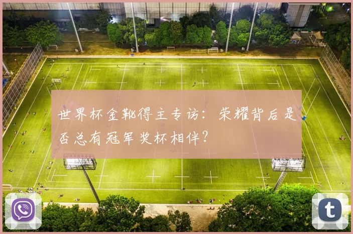 世界杯金靴得主专访：荣耀背后是否总有冠军奖杯相伴？