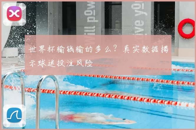 世界杯输钱输的多么？真实数据揭示球迷投注风险