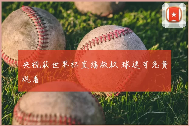 央视获世界杯直播版权 球迷可免费观看