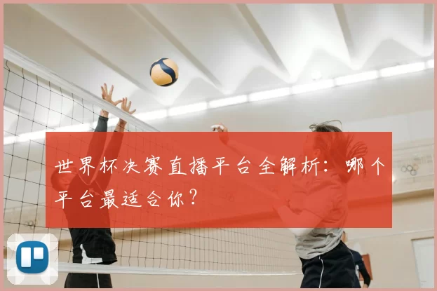 世界杯决赛直播平台全解析：哪个平台最适合你？
