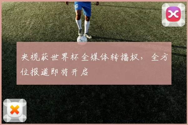 央视获世界杯全媒体转播权，全方位报道即将开启